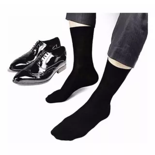 Kit 12 Pares De Meias Social Masculina Poliamida Confortável