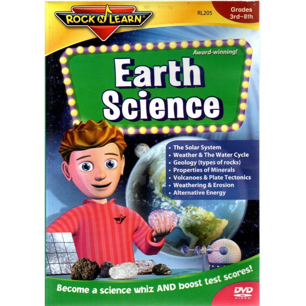 Dvd Earth Science, Rock N Learn | Shopee Brasil