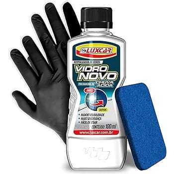 Limpador De Parabrisa Tira Manchas, Vidro Novo Luxcar- 100ml