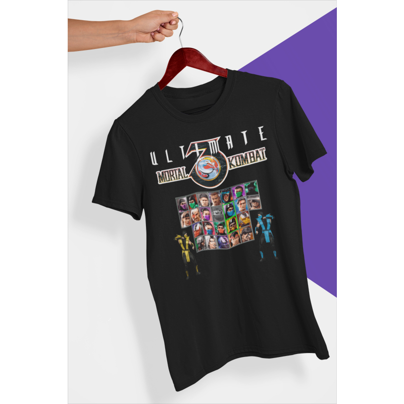 Camiseta Tshirt Mortal Kombat Ultimate 3