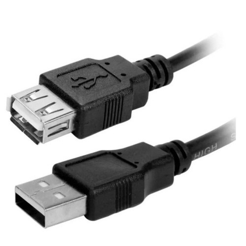 Cabo Usb Extensor Extensão Macho x Fêmea USB 2.0, Alta Velocidade