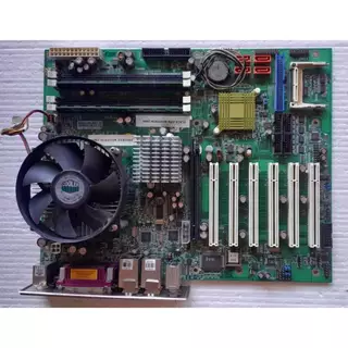 Placa Mãe 775 Cpu Novotech 2955+Processador Core 2 Duo+4gb Ddr2