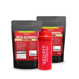 Beta-Alanina 1Kg - 100% Pura Importada C/ Laudo - Red Fit Nutrition