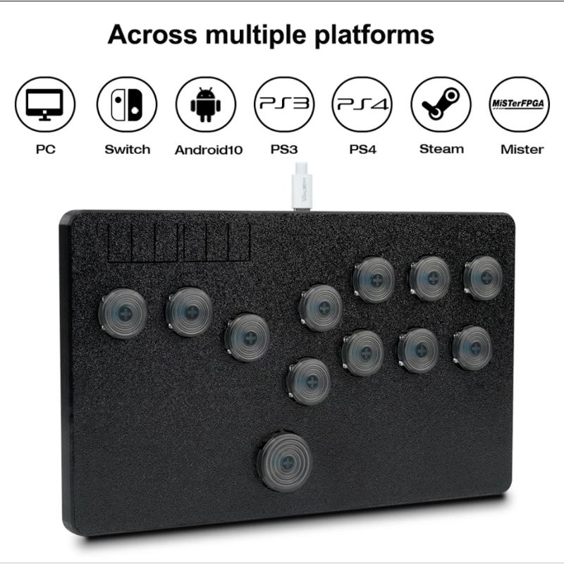 hitbox controle fliperama Arcade zero delay