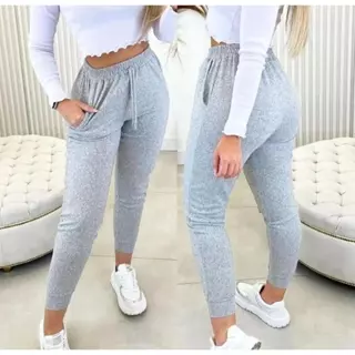Calça Jogguer Feminina Lanzinha Quentinha C/ Elástico Roupa de Frio Oferta