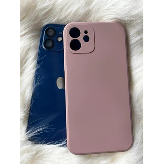 Capa capinha iPhone 12 silicone case Aveludado proteção de câmera