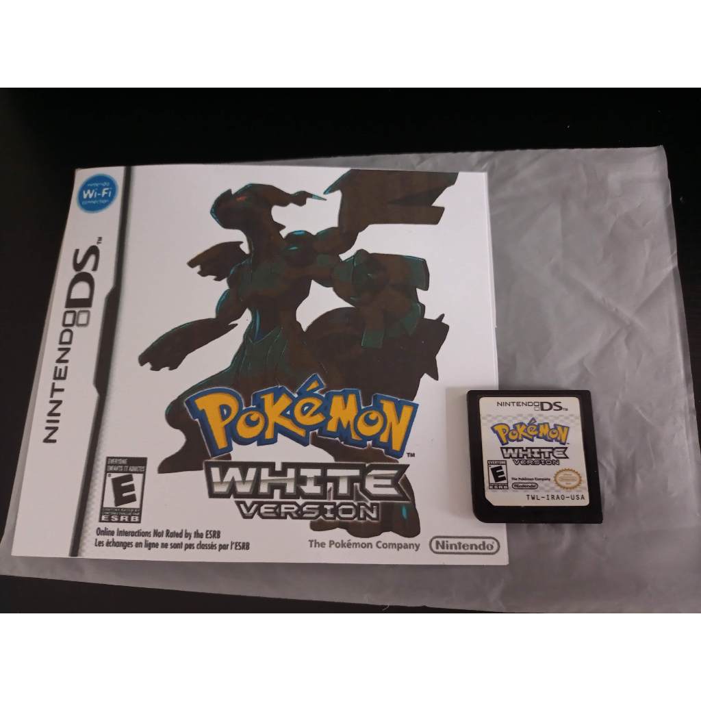 Pokemon White Nintendo DS Usado Original Sem Caixa USA