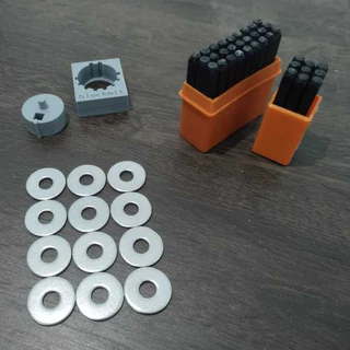 Blockmit Ferramenta para Bitcoin Criptomoedas Wallet Metal Seed Frase de Segurança DIY