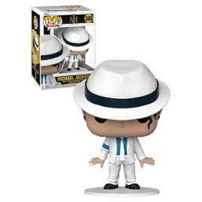 FUNKO POP ROCKS SMOOTH CRIMINAL MICHAEL JACKSON 345 | Shopee Brasil