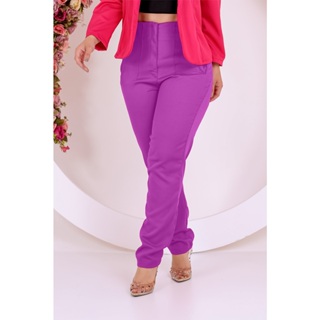 Calça Alfaiataria Feminina Modelo Skinny
