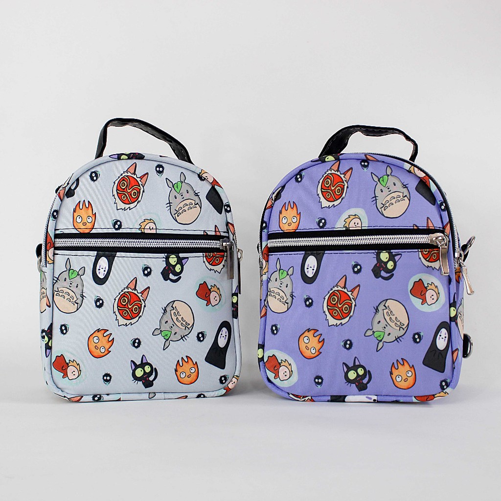 Mini Mochila bolsa Tranversal Universo Studio Ghibli