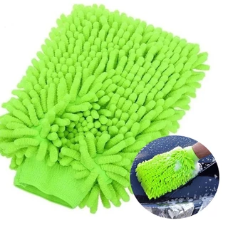 Kit 2 Luvas Multiuso Microfibra Chenille Premium para Lavagem Automotiva Carro Moto Caminhão em Oferta na Shopee