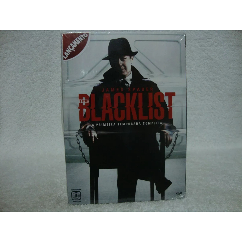 Box 06 Dvds The Blacklist- 1ª Temporada Completa- Lacrado | Shopee Brasil