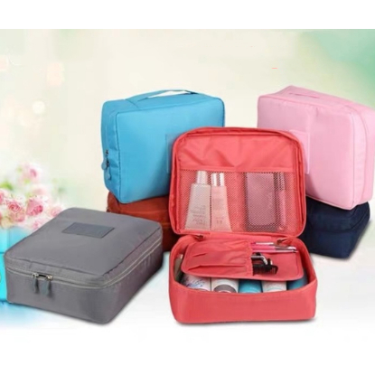 Necessário Bolsa Maquiagem De Cosméticos Impermeável Portátil Multifuncional Para Viagem Organizador de Mala Higiene Pessoal /Viagem/Viagem de Negócios / Portátil / Impermeável - Diversas Cores OFerta