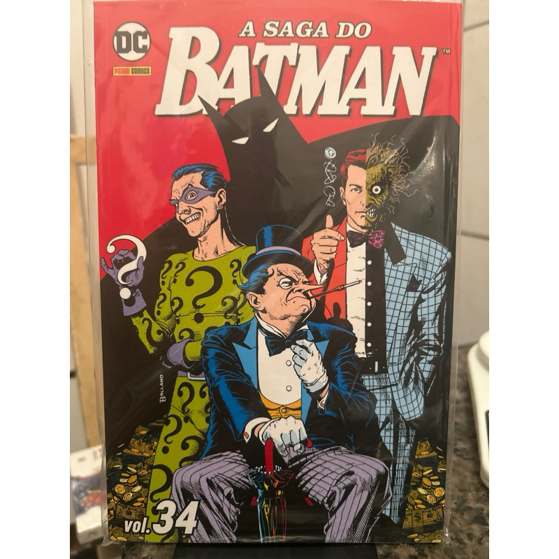 A saga do Batman volume 34 - Novo e Lacrado | Shopee Brasil
