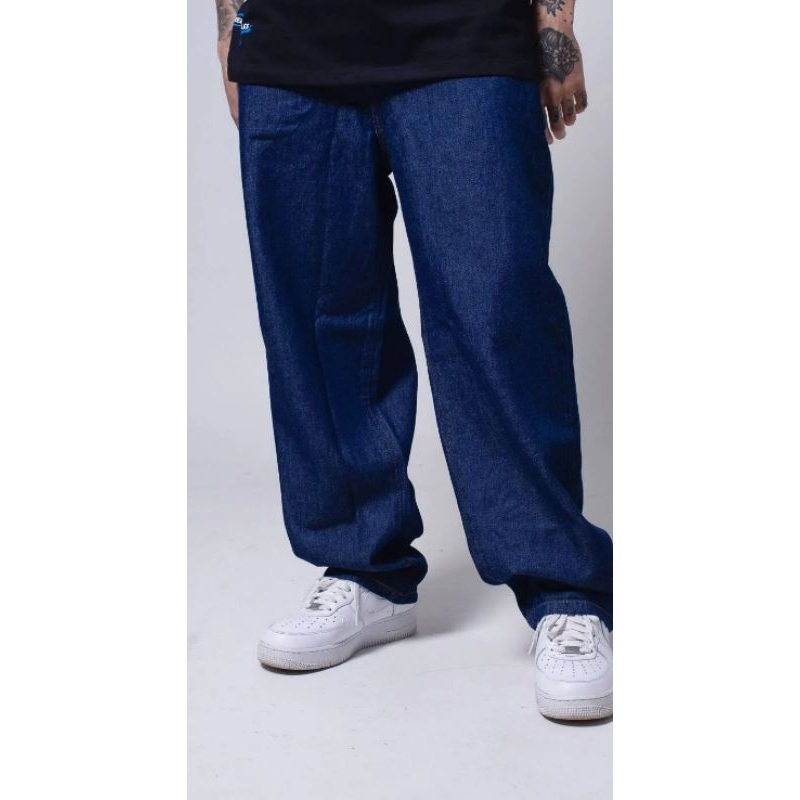 Calça Jeans Balão Masculina Dazzling 100% Jeans Original 38-48 | Shopee ...
