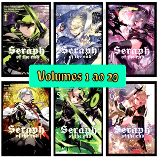 SERAPH OF THE END Mangá Volumes 1 ao 30 (Novo - Lacrado) Português