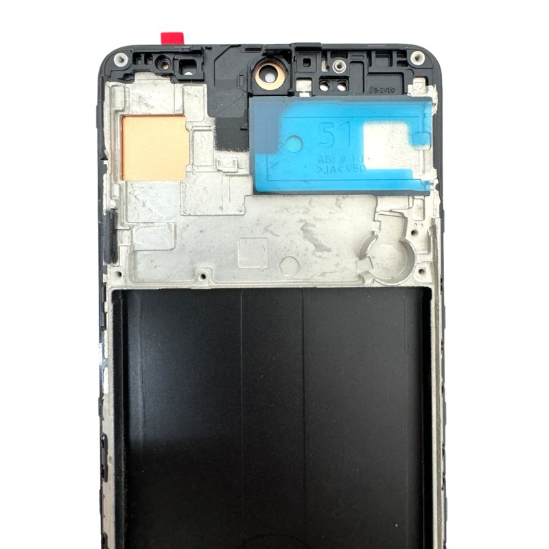 Frontal Tela Display C/aro A51 A515 Original Oled Biometria