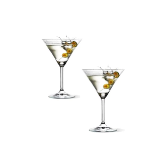 Jg 2 Taça Mini Martini C-2 Pç Drink Licor 100ml Vidro