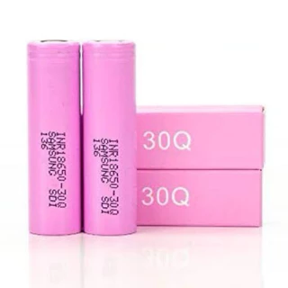 2 Bateria 30Q 18650 - 3000 Mah envio imediato