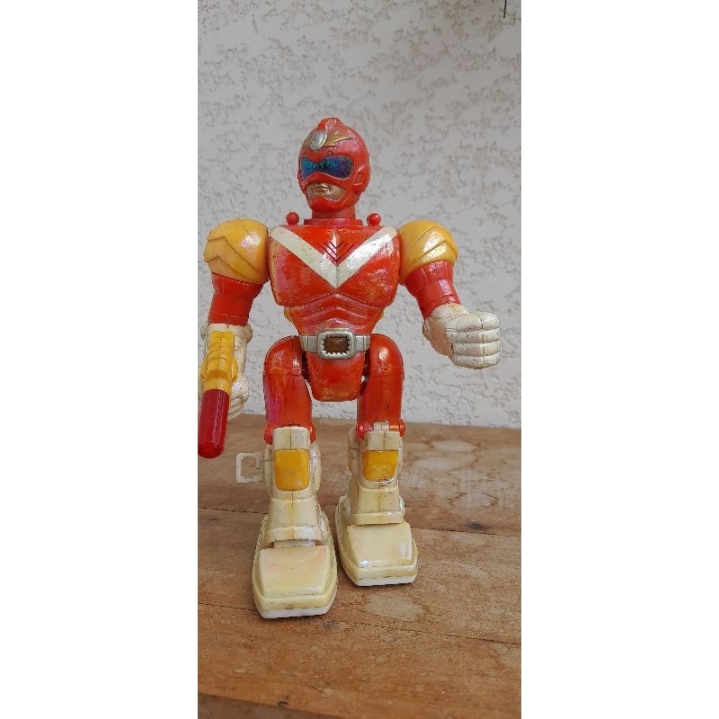 Vintage Robot Toy HAP-P-KID 1996 Wang Kwong Robot 15 As Is