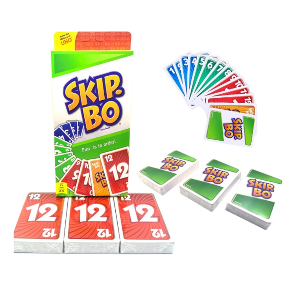 Jogo De Cartas Skip.bo | Shopee Brasil