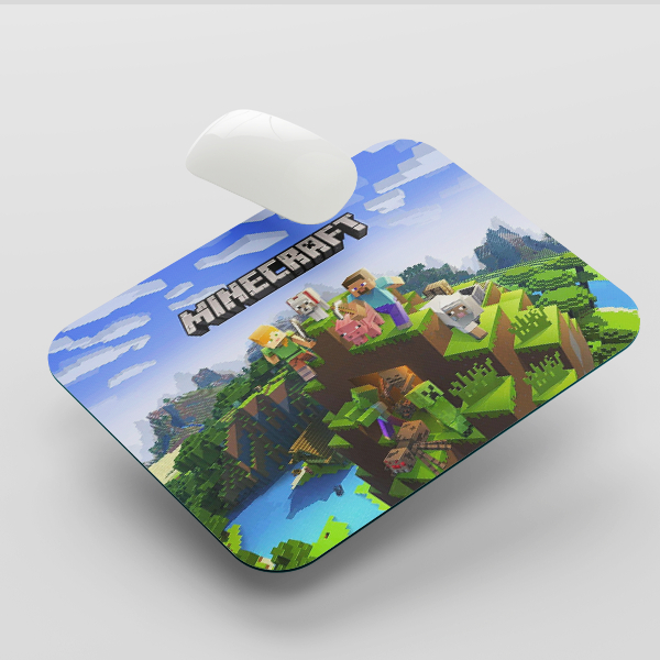 Mouse Pad Personalizado MINECRAFT (unidade) | Shopee Brasil