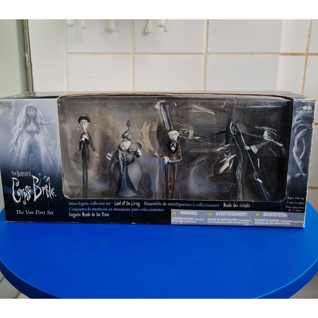 SET ACTION FIGURE CORPSE BRIDE, A NOIVA CADAVER - MCFARLANE (TIPO NECA ...