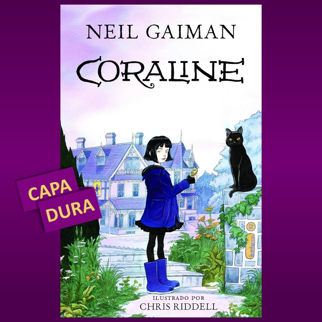 Livro - Coraline - Acompanha Marcador de Páginas Especial - Neil Gaiman (Novo e Lacrado)