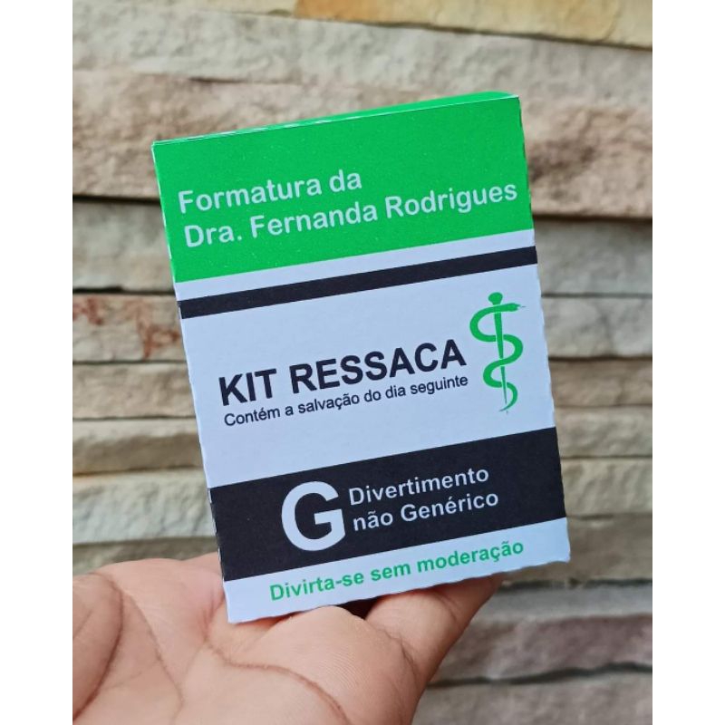 Caixa Kit Ressaca - Formatura | Shopee Brasil