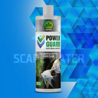 Powerfert Powerguard- Condicionador Power guard de agua removedor de cloro e metais pesados para Aquário de agua doce e marinho