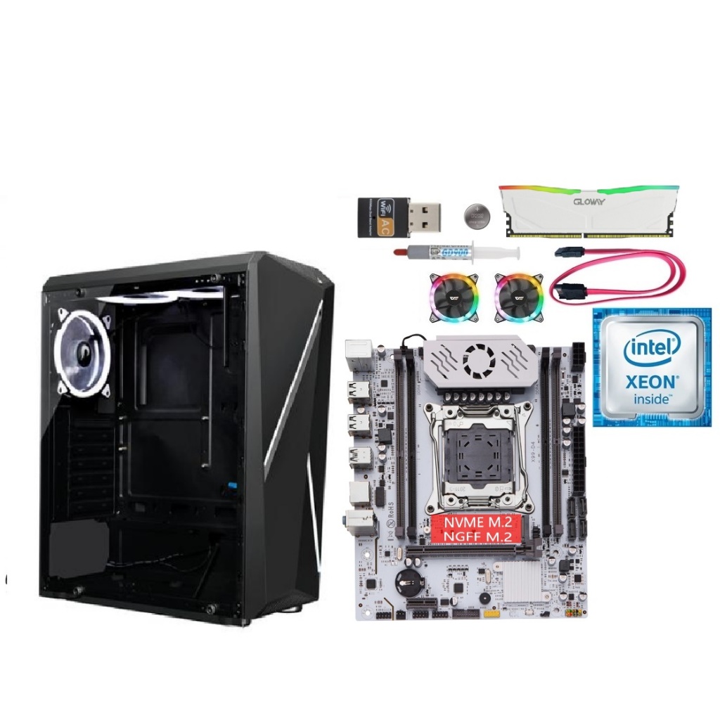 Kit Gamer X99 Xeon E5 2670v3/ 16gb-32gb DDR4/ Cooler + Gabinete