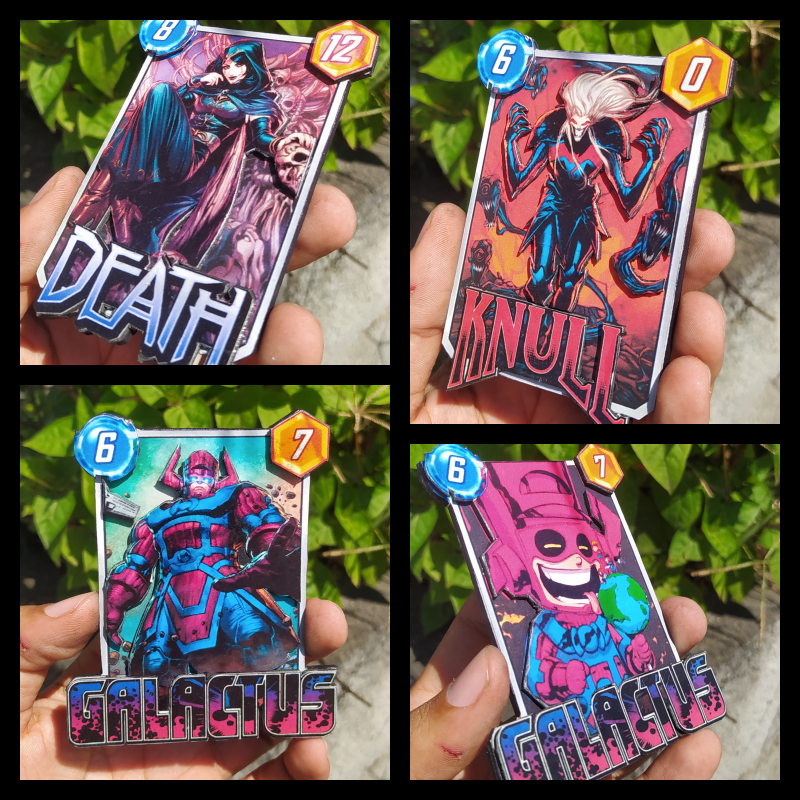 MARVEL 3Dレアカード Marvel Snap 3D card PERSONALIZADO lEIA A DESCRIÇÃO | Shopee Brasil