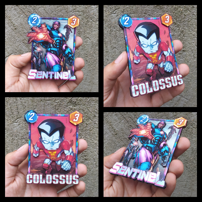 Marvel Snap 3D card PERSONALIZADO lEIA A DESCRIÇÃO | Shopee Brasil