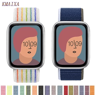 Pulseira Nylon Loop Sport Brand Compativel Para Apple Watch 38mm 40mm 41mm 42mm 45mm 49mm