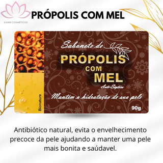 Sabonete de Própolis com Mel 12 unidades