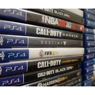 Jogos PS4 Originais Usados Em Mídia Física