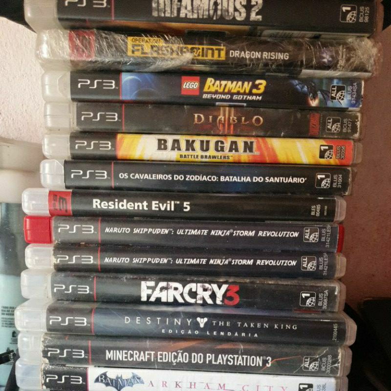 Jogos ps3 Usados Em Perfeito Estado Envio Imediato