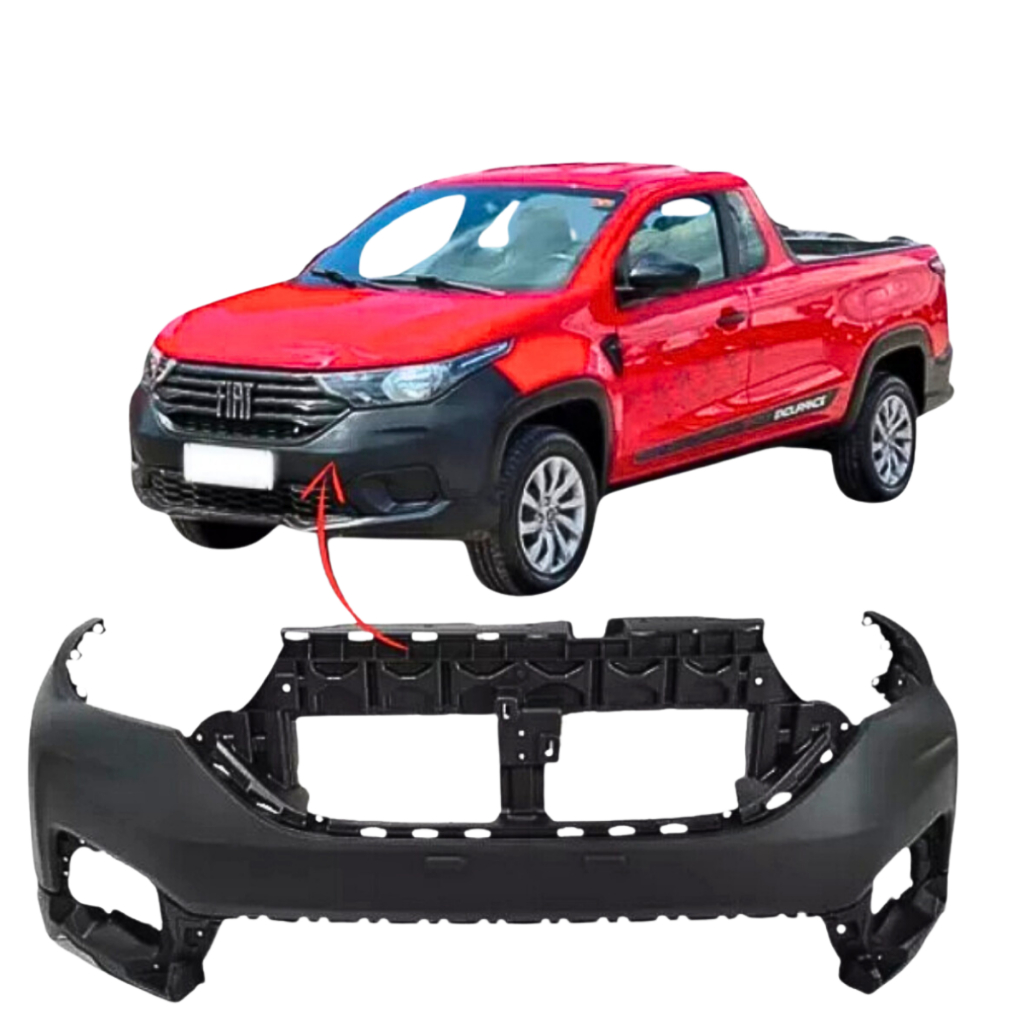 Parachoque Dianteiro Nova Strada 2020 A 2023 Original Fiat | Shopee Brasil