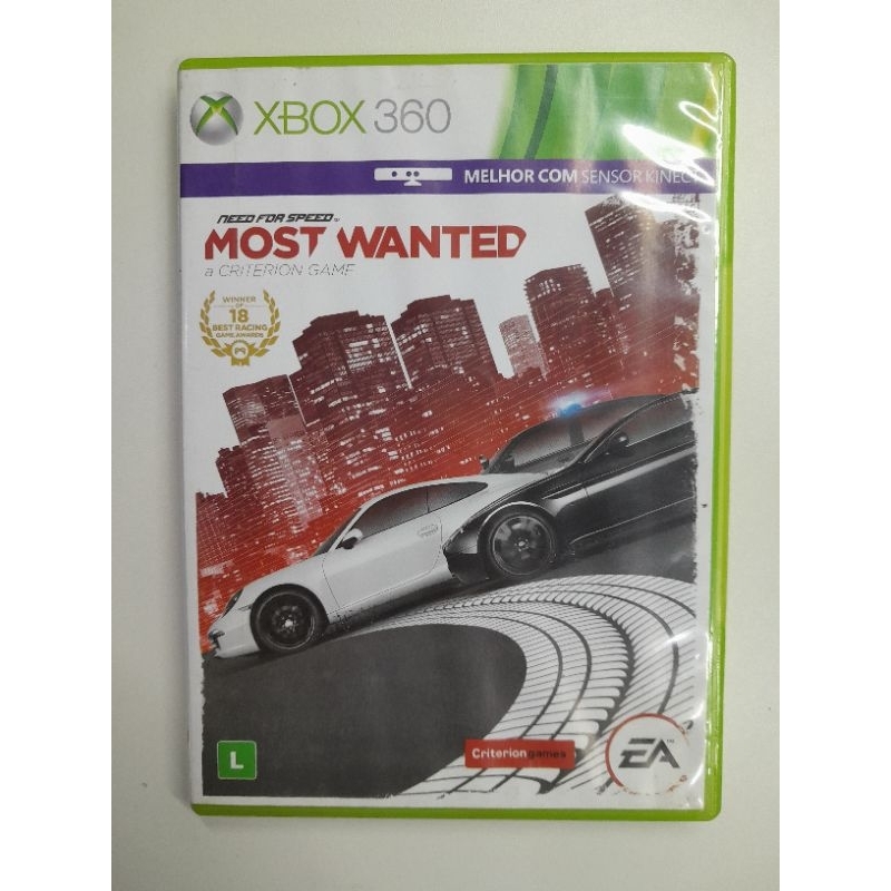 need for speed most wanted Xbox 360 mídia física