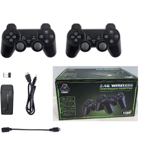 GAME STICK 4K ORIGINAL VERSÃO ATUALIZADA 11 MIL JOGOS com 2 controles sem fio