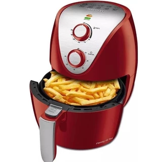 Fritadeira Elétrica Air Fryer Mondial Family Red Inox 3,5 Litros AF-32-RI Vermelho