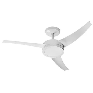 Ventilador De Teto Lunik LED Venti-Delta Luminária 130W Branco