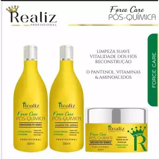 Kit Realiz Pós Química Force Care 500ML