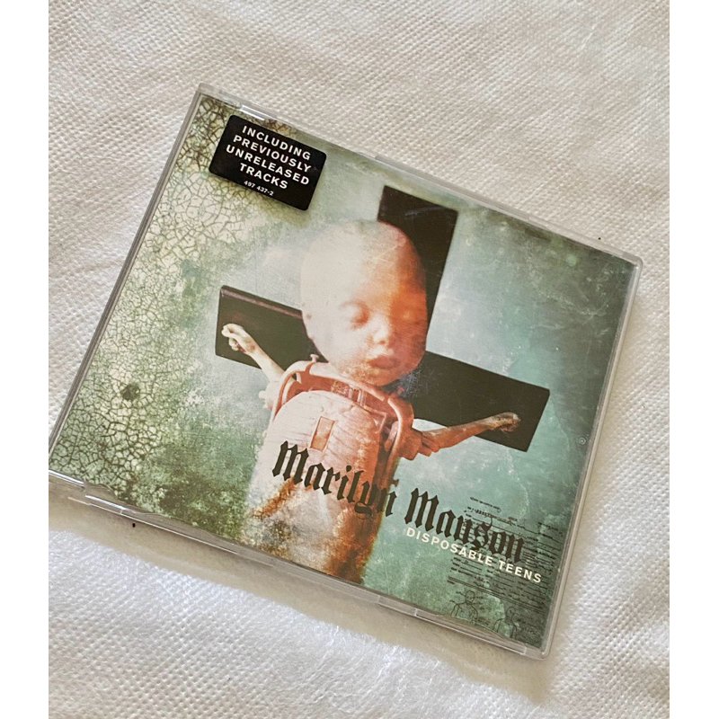 CD Marilyn Manson Disposable Teens original importado (item de colecionador) 2