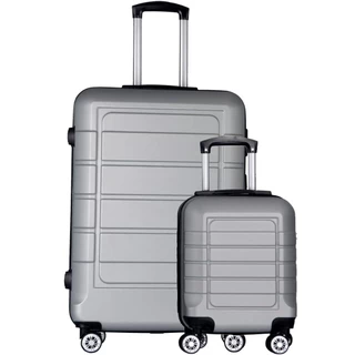 Kit de Malas de Viagem Duráveis com Rodas 360° - Inclui 2 Tamanhos (10kg e 25kg)