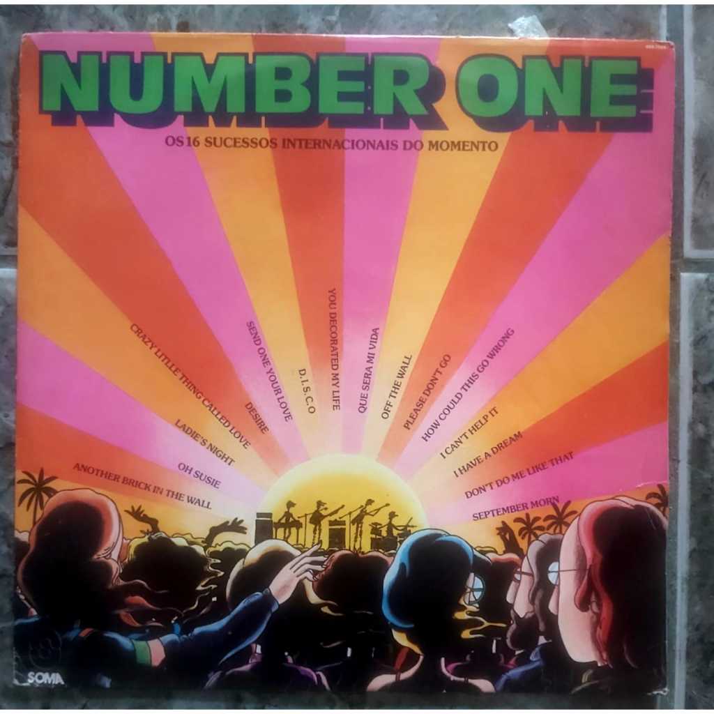 Lp The Number One Group Number One Disco De Vinil | Shopee Brasil