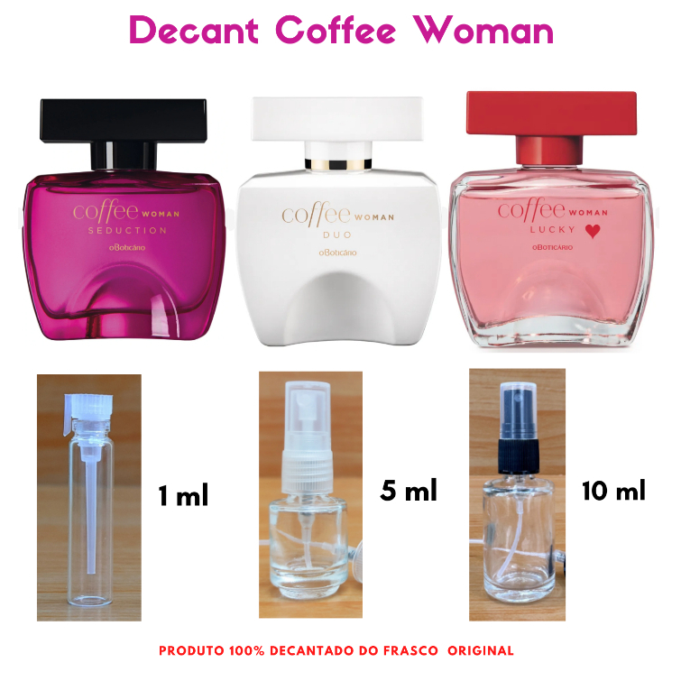 Coffee Woman Seduction + Coffee Woman Duo O Boticario