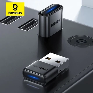 Adaptador Bluetooth 5.3 Baseus BA04 usb Plug and Play, receptor de áudio, transmissor para PC, laptop, alto-falante sem fio a pronta entrega envio imediato