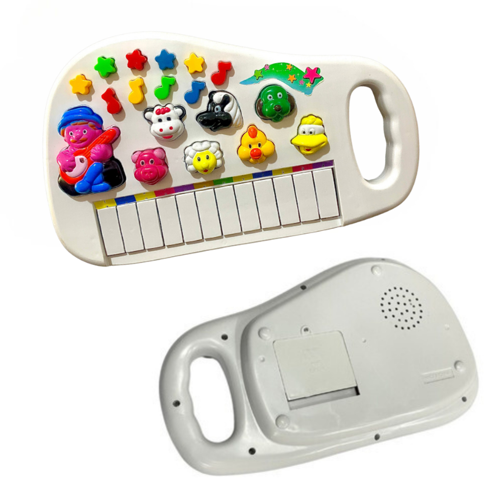 Piano Teclado Infantil Musical Educativo Som De Animais